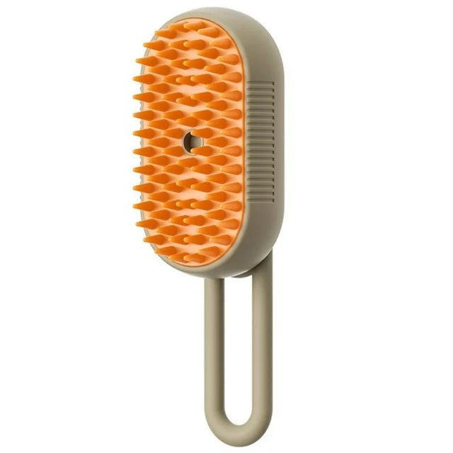 3 - in - 1 Steam Pet Brush for Easy Grooming and Shine - Wiggle Bark