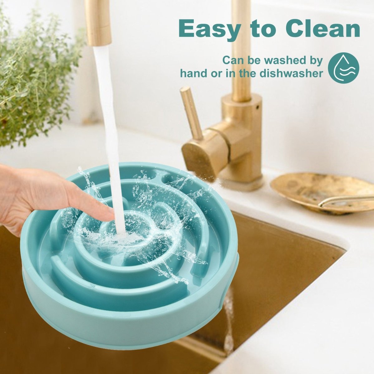 Healthy Slow Feeder Bowl for Dogs - Wiggle Bark