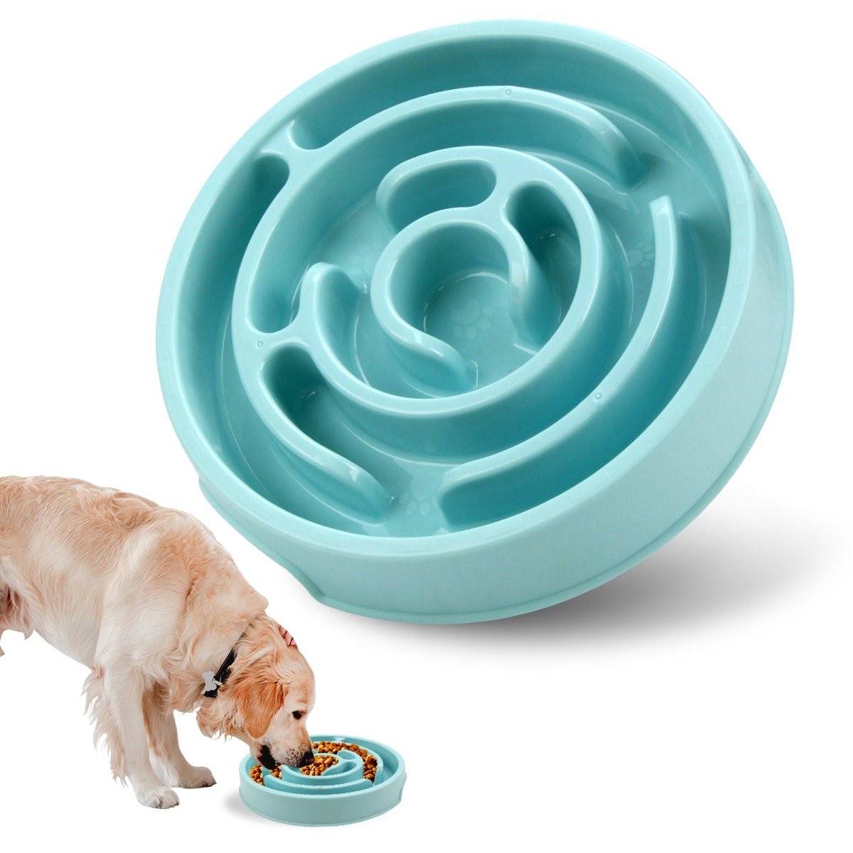 Healthy Slow Feeder Bowl for Dogs - Wiggle Bark