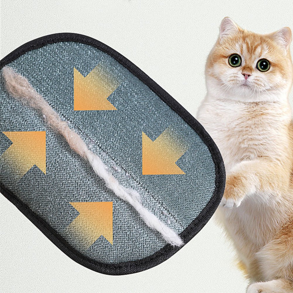 Pet Hair Remover Mitt for Easy Fur Cleaning - Wiggle Bark