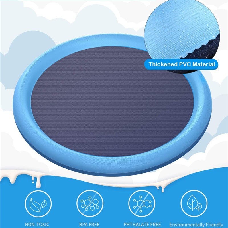 Splash Fun Non - Slip Water Pad for Kids & Pets - Wiggle Bark