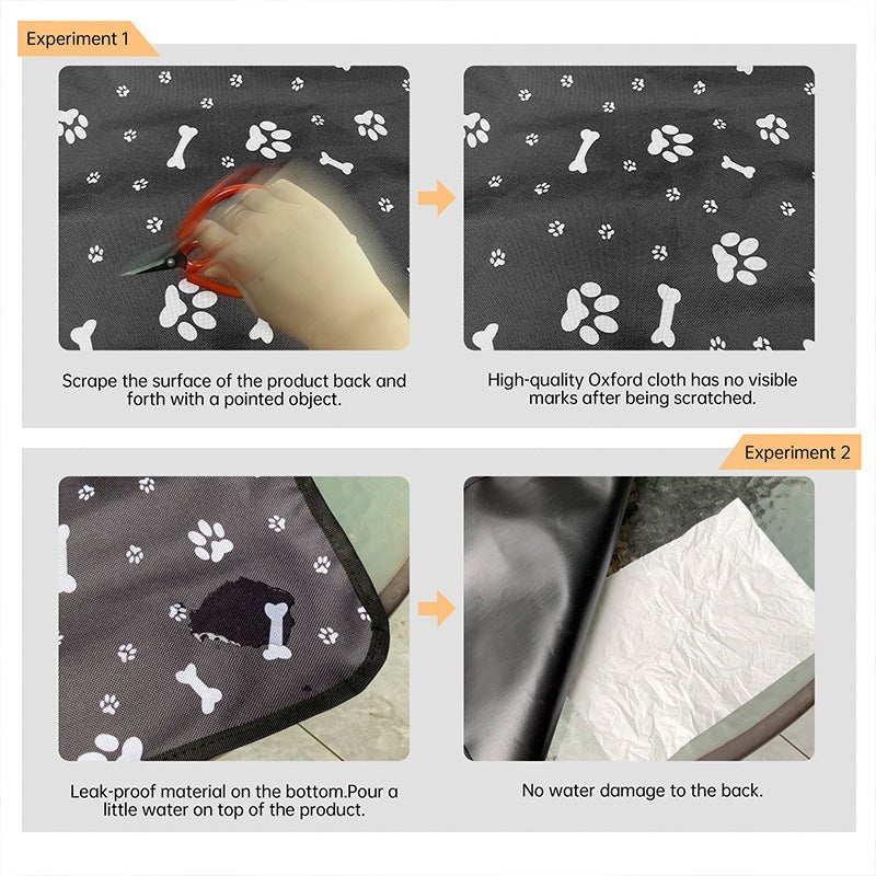 Waterproof Dog Car Seat Cover for Clean Travel Comfort - Wiggle Bark