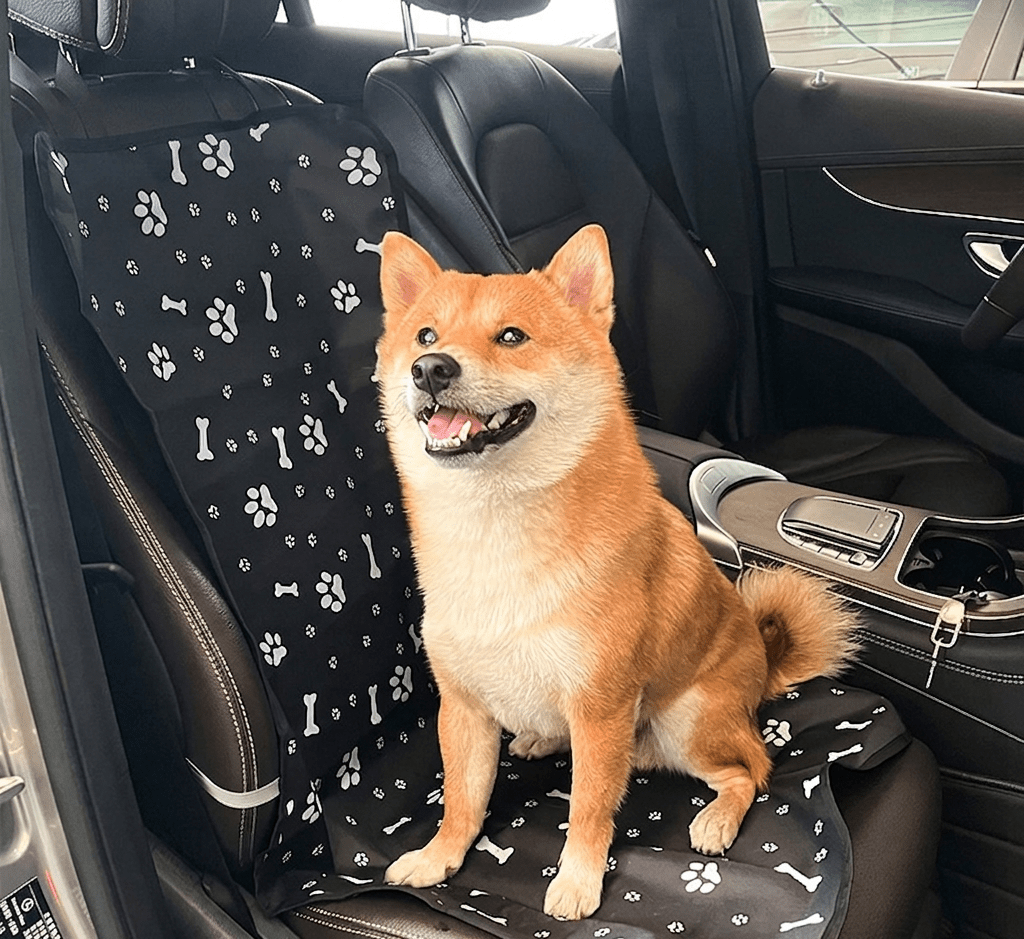 Waterproof Dog Car Seat Cover for Clean Travel Comfort - Wiggle Bark