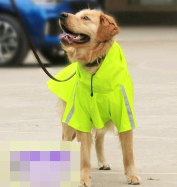 Waterproof Reflective Dog Raincoat for Dry Safe Walks - Wiggle Bark
