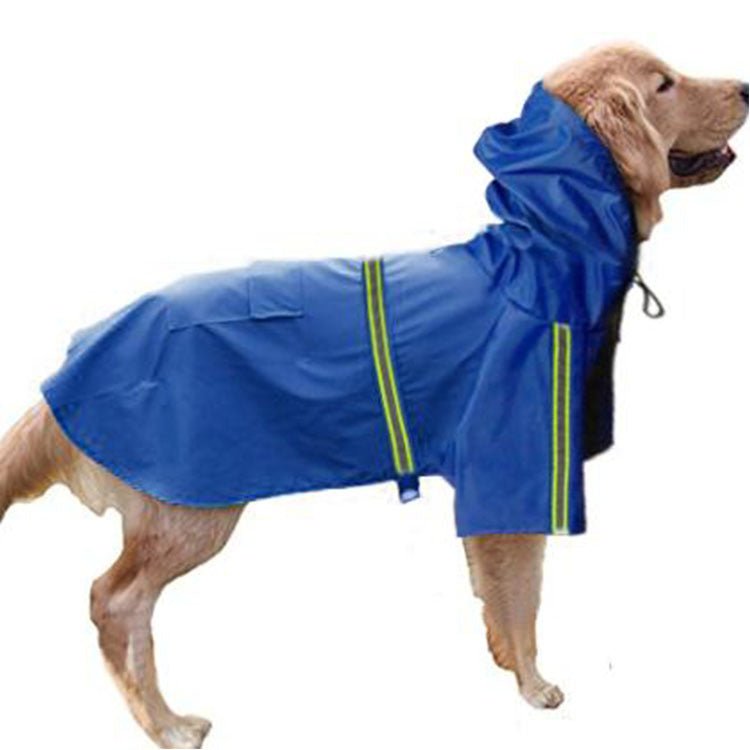 Waterproof Reflective Dog Raincoat for Dry Safe Walks - Wiggle Bark