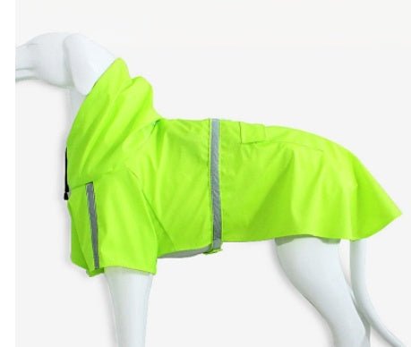Waterproof Reflective Dog Raincoat for Dry Safe Walks - Wiggle Bark