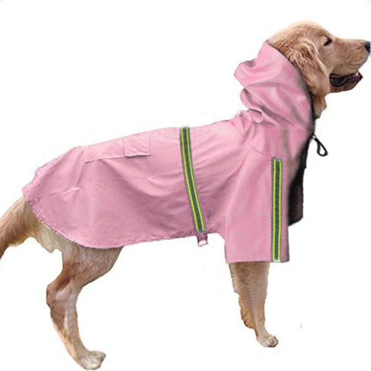 Waterproof Reflective Dog Raincoat for Dry Safe Walks - Wiggle Bark