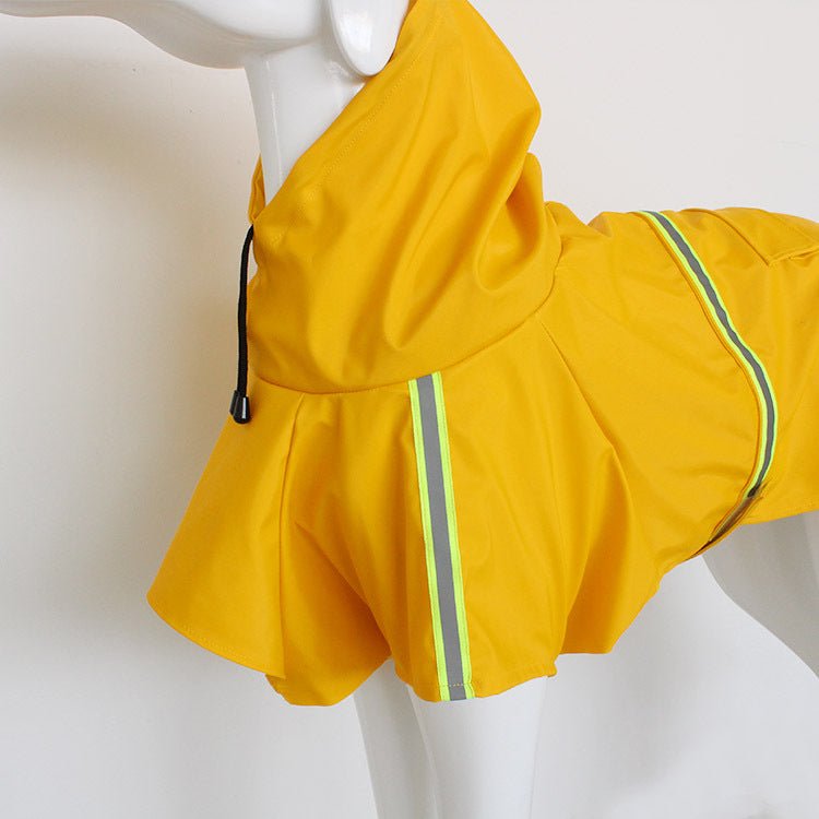 Waterproof Reflective Dog Raincoat for Dry Safe Walks - Wiggle Bark